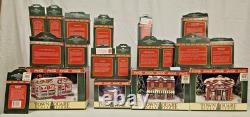 LOT Of 87 Coca-Cola Town Square Collection Village Figures Lot 1994-1999