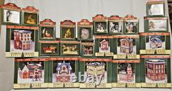 LOT Of 87 Coca-Cola Town Square Collection Village Figures Lot 1994-1999