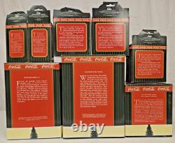 LOT Of 87 Coca-Cola Town Square Collection Village Figures Lot 1994-1999