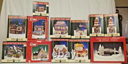 LOT Of 87 Coca-Cola Town Square Collection Village Figures Lot 1994-1999