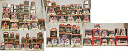 LOT Of 87 Coca-Cola Town Square Collection Village Figures Lot 1994-1999