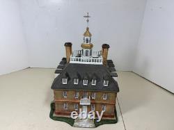 Lang & wise colonial williamsburg Governor's House 10x10x12 Lighted 2003 In Box
