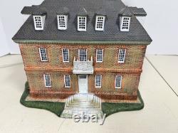 Lang & wise colonial williamsburg Governor's House 10x10x12 Lighted 2003 In Box