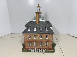 Lang & wise colonial williamsburg Governor's House 10x10x12 Lighted 2003 In Box