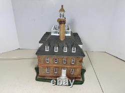 Lang & wise colonial williamsburg Governor's House 10x10x12 Lighted 2003 In Box