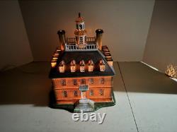 Lang & wise colonial williamsburg Governor's House 10x10x12 Lighted 2003 In Box
