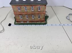 Lang & wise colonial williamsburg Governor's House 10x10x12 Lighted 2003 In Box