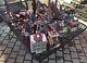 Large Christmas Village Set Some Lighted Ceramic 50 Pieces Lot Lemax