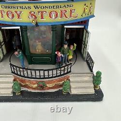 Large LEMAX Holiday Village Town Christmas Wonderland Toys Store RARE 05070