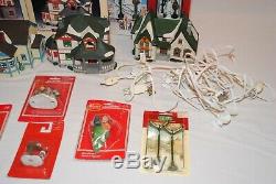 Large Lot Lemax Christmas Village Houses/Buildings and Accessories #2