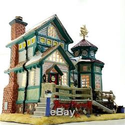 Lemax 2003 Captain Jack's House Plymouth Corners 35806 Retired Fine Rare Details