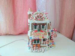 Lemax 2004 Sugar N Spice Gingerbread Palace Light House Xmas Village Post Office