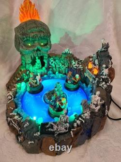 Lemax 24469 2012 Spooky Town Signature SKULL RIVER Halloween Building