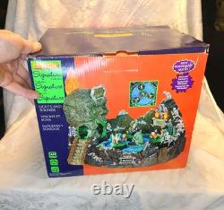 Lemax 24469 2012 Spooky Town Signature SKULL RIVER Halloween Building