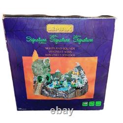 Lemax 24469 2012 Spooky Town Signature SKULL RIVER Halloween Building