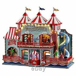 Lemax 5616 Carnival Fair Circus Fun House with Sound and Animation