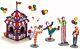 Lemax 63563 CARNIVAL TICKET BOOTH & FIGURINES Christmas Village Table Accent I