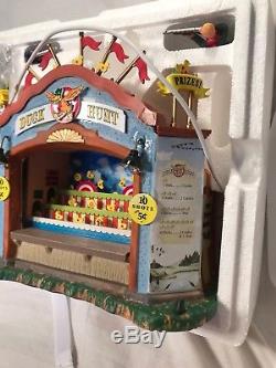 Lemax 64487 Duck Hunt Carnival Booth Amusement Park Game Christmas Village