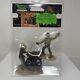 Lemax Bullwhip Ghoul and Gatling Gun Ghoul Spooky Town NEW Retired Limited Ed