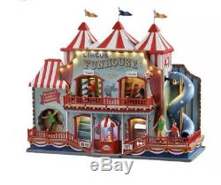 Lemax CIRCUS FUNHOUSE Animated Holiday Village-Carnival -Train