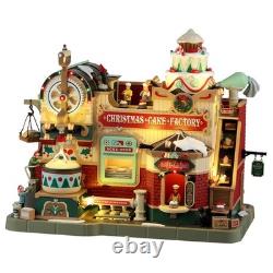 Lemax Caddington Village Christmas Cake Factory Lighted Building