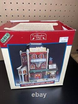 Lemax Caddington Village Victor's Book Nook Joseph Marleys Antiques 1999