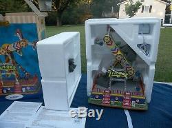 Lemax Carnival Ride Zinger-Rare-HTF in Original Box #84809 Excellent