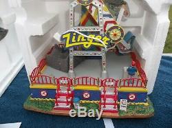 Lemax Carnival Ride Zinger-Rare-HTF in Original Box #84809 Excellent