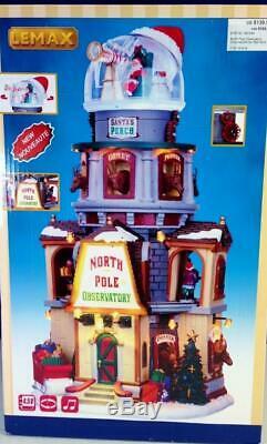 Lemax Christmas 2016 NORTH POLE OBSERVATORY #65132 NRFB Sights & Sounds Village