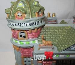 Lemax Christmas Caddington Village NATURAL HISTORY MUSEUM Porcelain Building