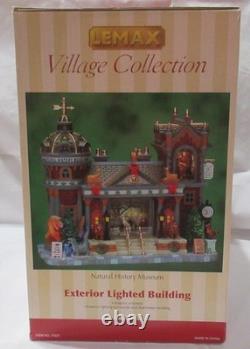 Lemax Christmas Caddington Village NATURAL HISTORY MUSEUM Porcelain Building