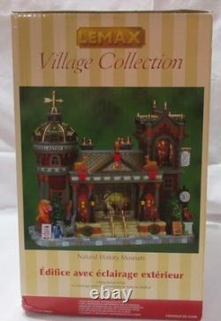 Lemax Christmas Caddington Village NATURAL HISTORY MUSEUM Porcelain Building