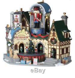 Lemax Christmas Ludwig's Wooden Nutcracker Factory Lights Music Motion New 2019
