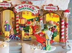 Lemax Christmas SANTA'S WORKSHOP #35558 NRFB Sights & Sounds Wonderland Village