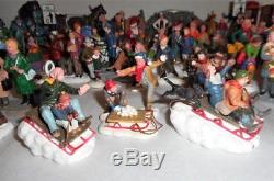 Lemax Christmas Village 127 Pieces Figures & Accessories