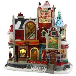 Lemax Christmas Village 2020 TINSELTOWN PLAZA 05700 NRFB Sights Sounds G1N