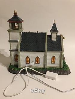 Lemax Christmas Village Church of the Nativity Animated Missing Crosses Musical