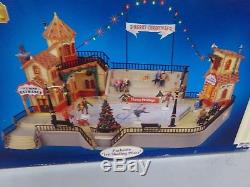 Lemax Christmas Village Collection PARKSIDE ICE SKATING PLAZA NEW #44172