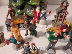 Lemax Christmas Village Figurines Assorted Lot Of 22 nice collection