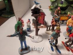 Lemax Christmas Village Figurines Assorted Lot Of 22 nice collection