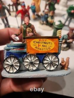 Lemax Christmas Village Figurines Assorted Lot Of 22 nice collection