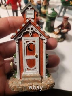 Lemax Christmas Village Figurines Assorted Lot Of 22 nice collection