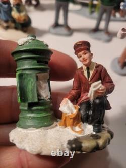 Lemax Christmas Village Figurines Assorted Lot Of 22 nice collection