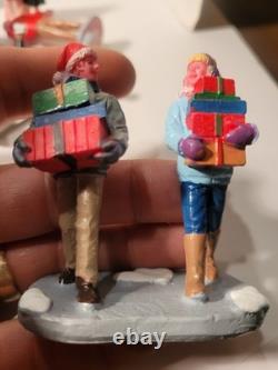 Lemax Christmas Village Figurines Assorted Lot Of 22 nice collection