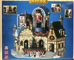 Lemax Christmas Village Ludwigs Wooden Nutcracker Factory NEW in box Animated