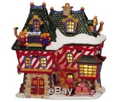 Lemax Christmas Village Santas Wonderland Porcelain Lighted Building Wholesale