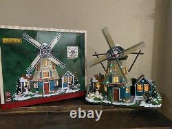 Lemax Christmas Winter WindMill, Animated, Lights VHTF! LOOK! EXTREMELY RARE