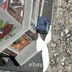 Lemax City Tattoo Lighted Christmas Village 2015 RARE Read Description