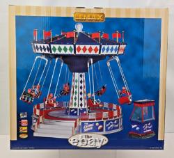 Lemax Collection Carnival- The Cosmic Swing #94956 Nib Lights/motion/sounds
