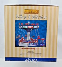 Lemax Collection Carnival- The Cosmic Swing #94956 Nib Lights/motion/sounds